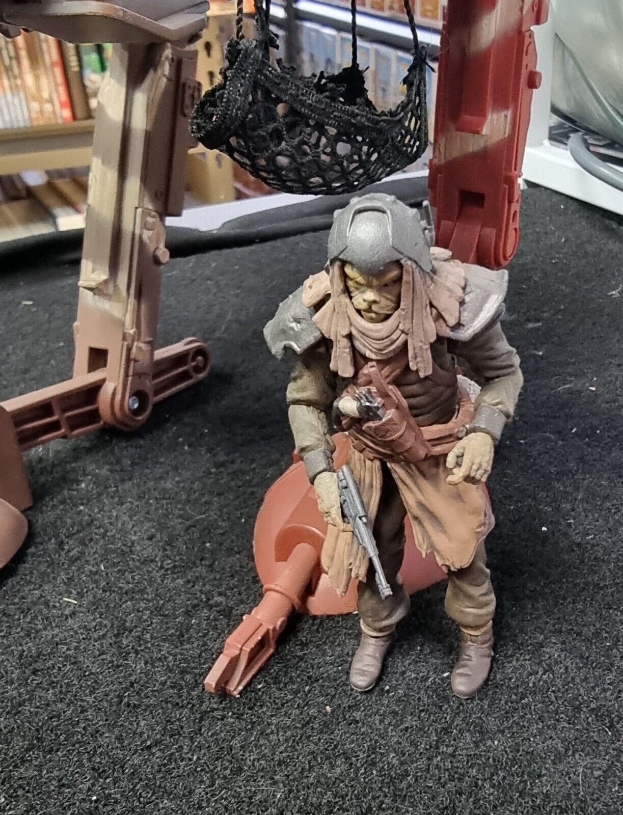 Star Wars Vintage Collection Mandalorian AT-ST Klatooinian Raider Kenner used
