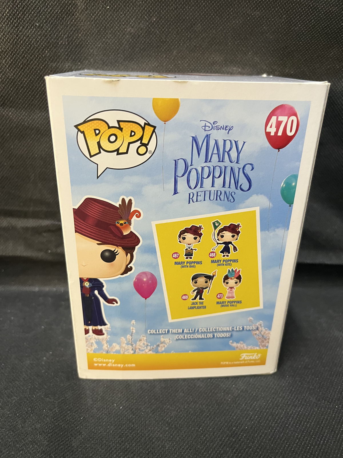 Funko Pop! Disney Mary Poppins With Umbrella #470