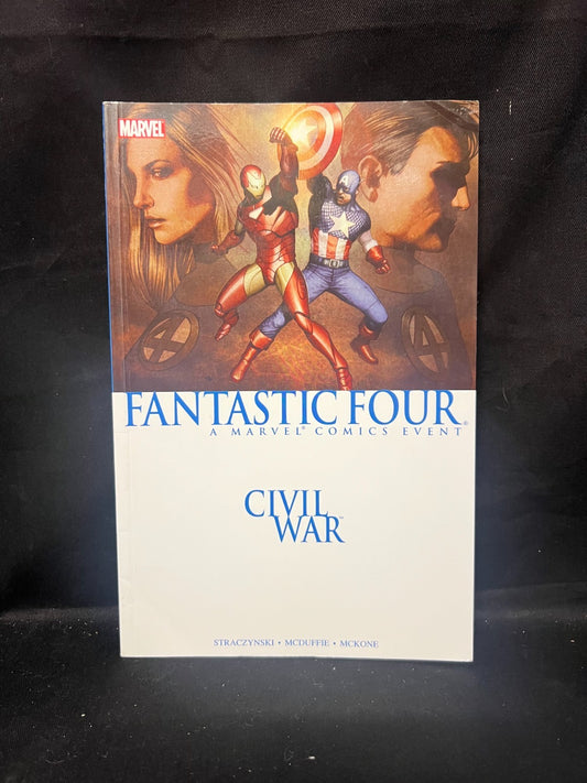 Graphic Novel Softcover Paperback TPB - Civil War - Fantastic Four