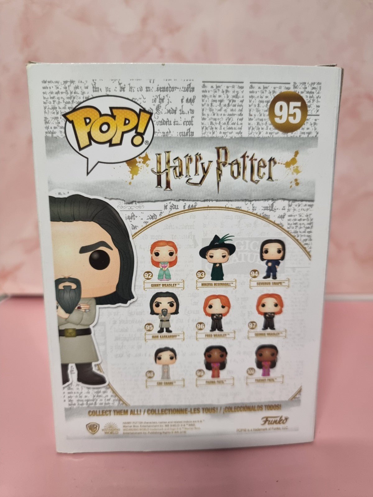 Funko Pop! #95 Harry Potter Igor Karkaroff Yule Ball
