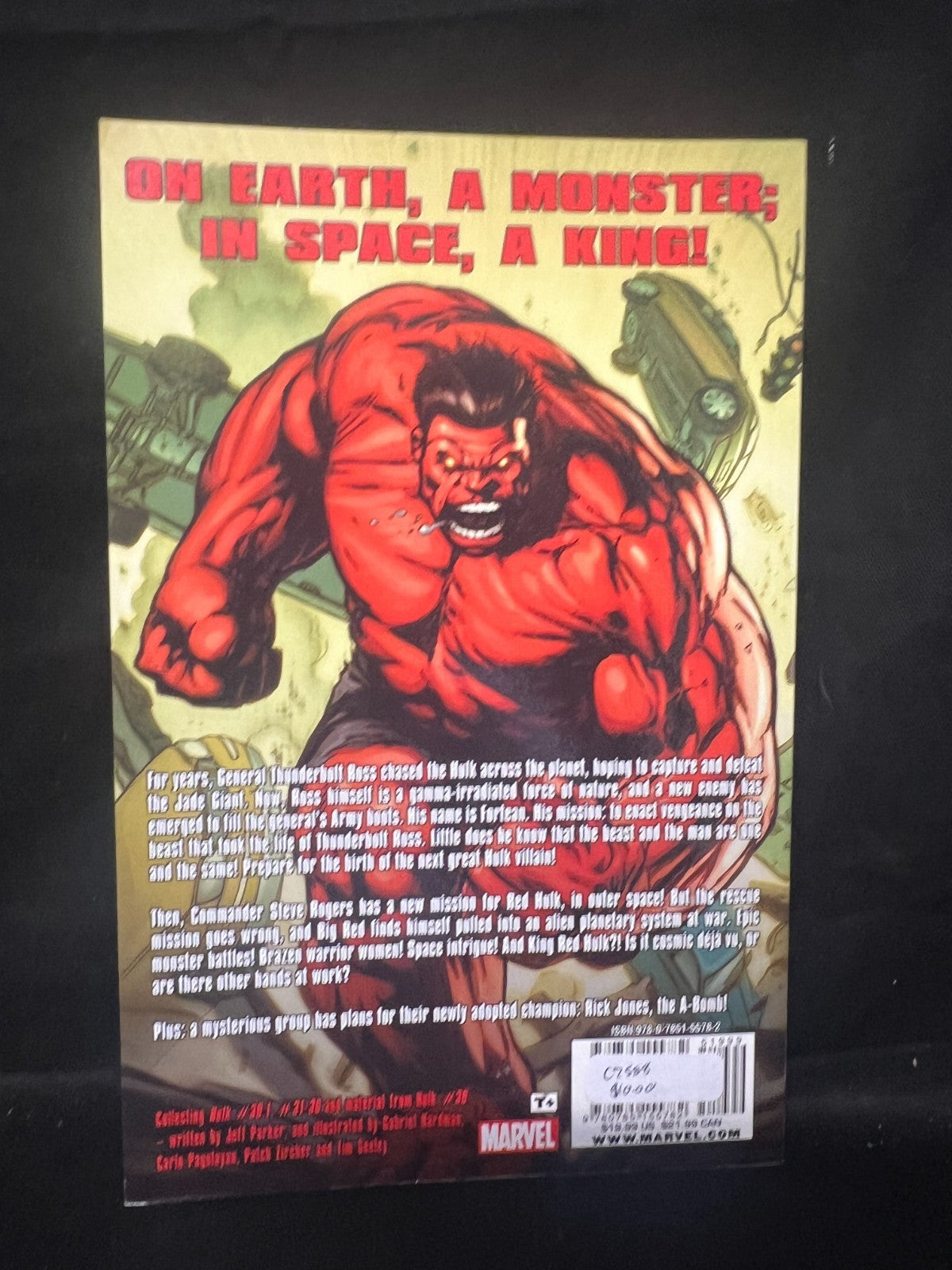 Red Hulk: Planet Red Hulk (Marvel Comics 2011) TPB graphic novel 