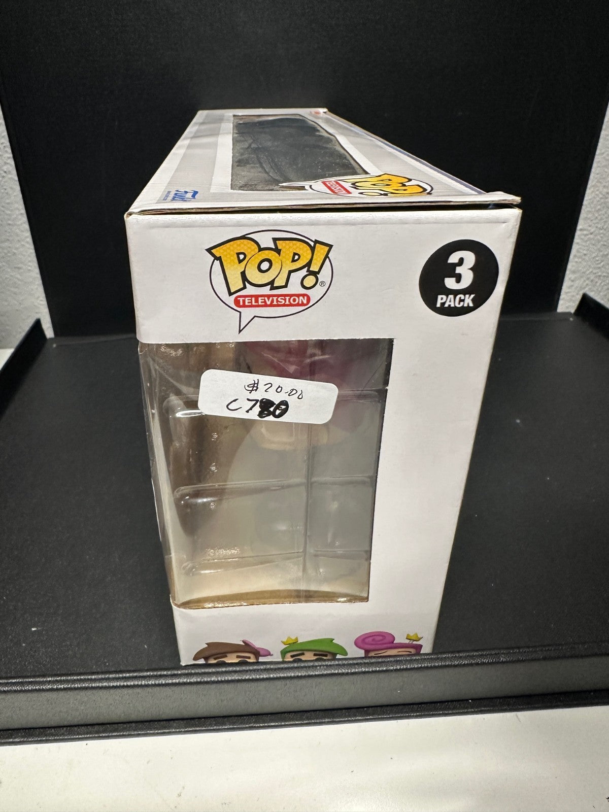 Funko Pop! Fairly Odd Parents Timmy, Cosmo & Wanda 3 Pack 2023 Summer Con Rare