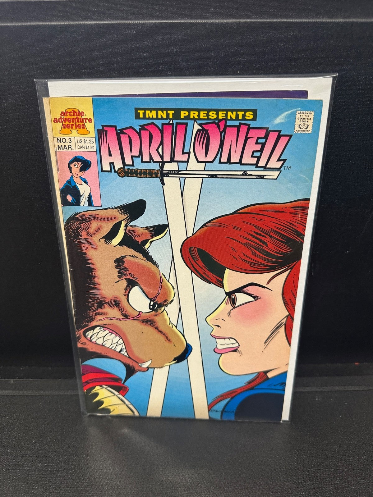 TMNT Presents: April O’Neil #3 Archie Comics 1993