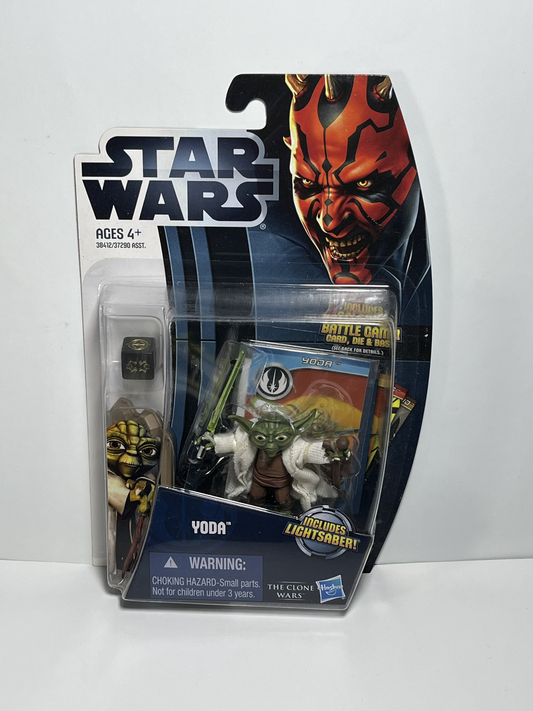 Yoda CW5 Star Wars The Clone Wars 3.75 Action Figure