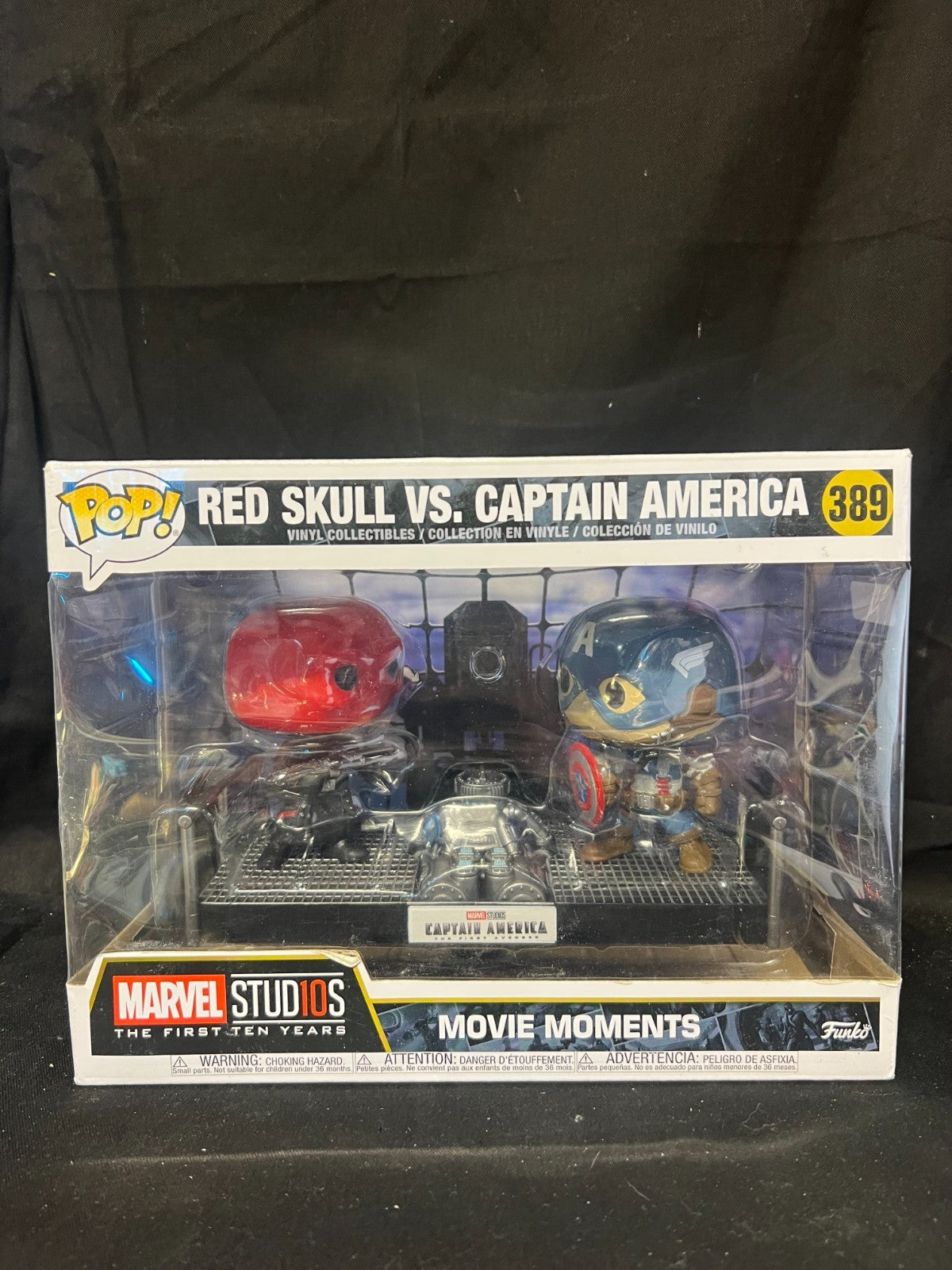 Red Skull Vs. Captain America - Marvel Funko Pop - Movie Moment - No. 389