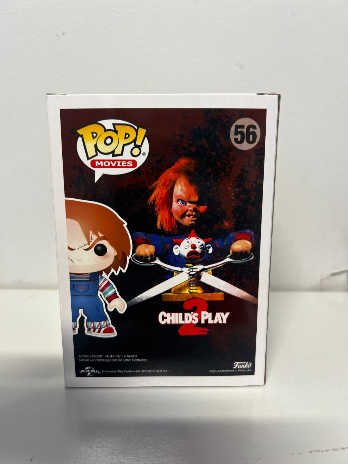 Funko Pop. Child's Play 2  56.Chucky Figure.