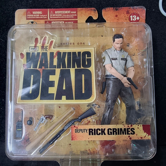 The Walking Dead TV Series 1 Deputy Rick Grimes Action Figure McFarlane Toys New