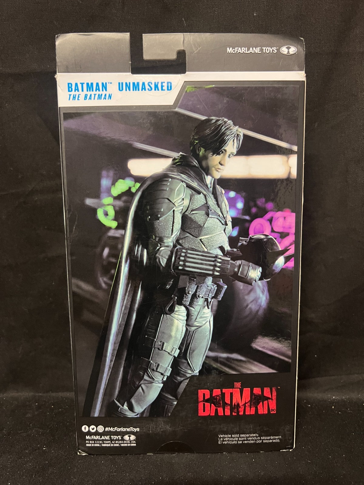 The Batman (2022) - Batman (Unmasked) DC Multiverse 7” Scale Action Figure