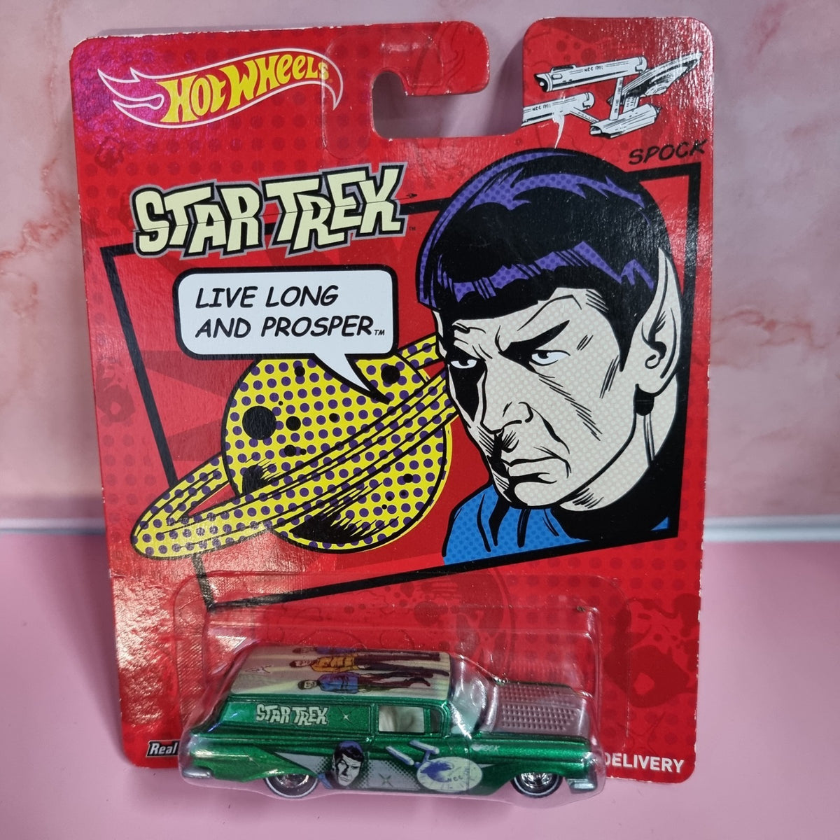 2013 Hot Wheels Premium Pop Culture STAR TREK '59 CHEVY DELIVERY