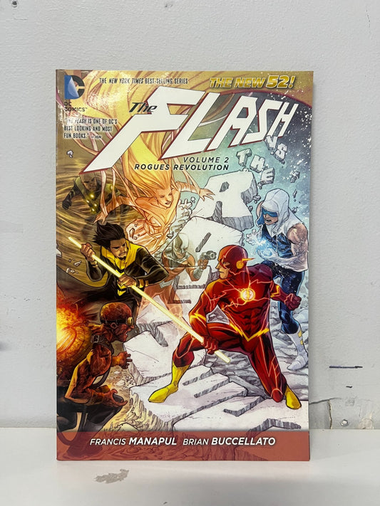 The Flash Volume 2 Rogues Revolution Hardcover Book Francis Manapul DC Comics