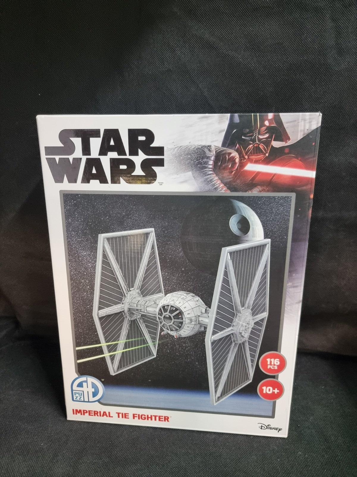 Star Wars Imperial Tie Fighter 4D Paper Model Kit NIB 116 Pieces