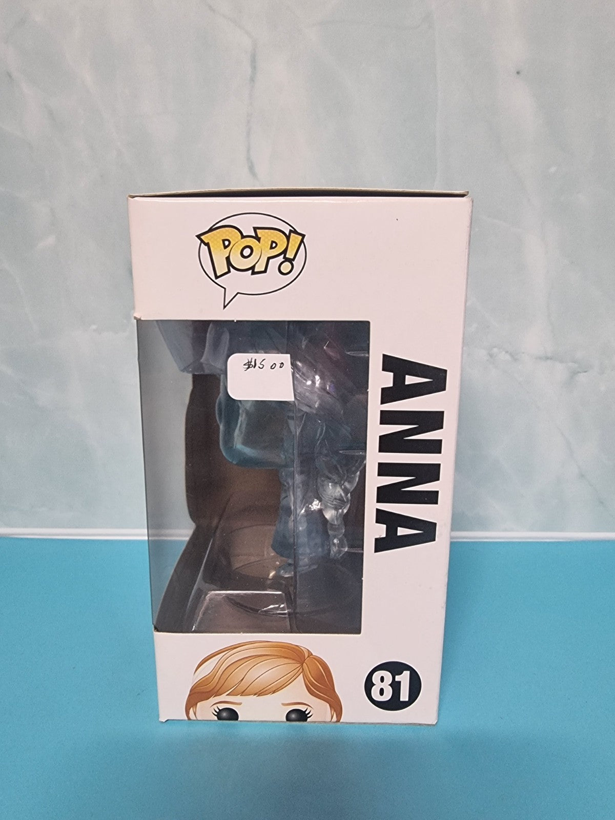 Funko Pop Disney Frozen Anna Clear Ice Blue #81