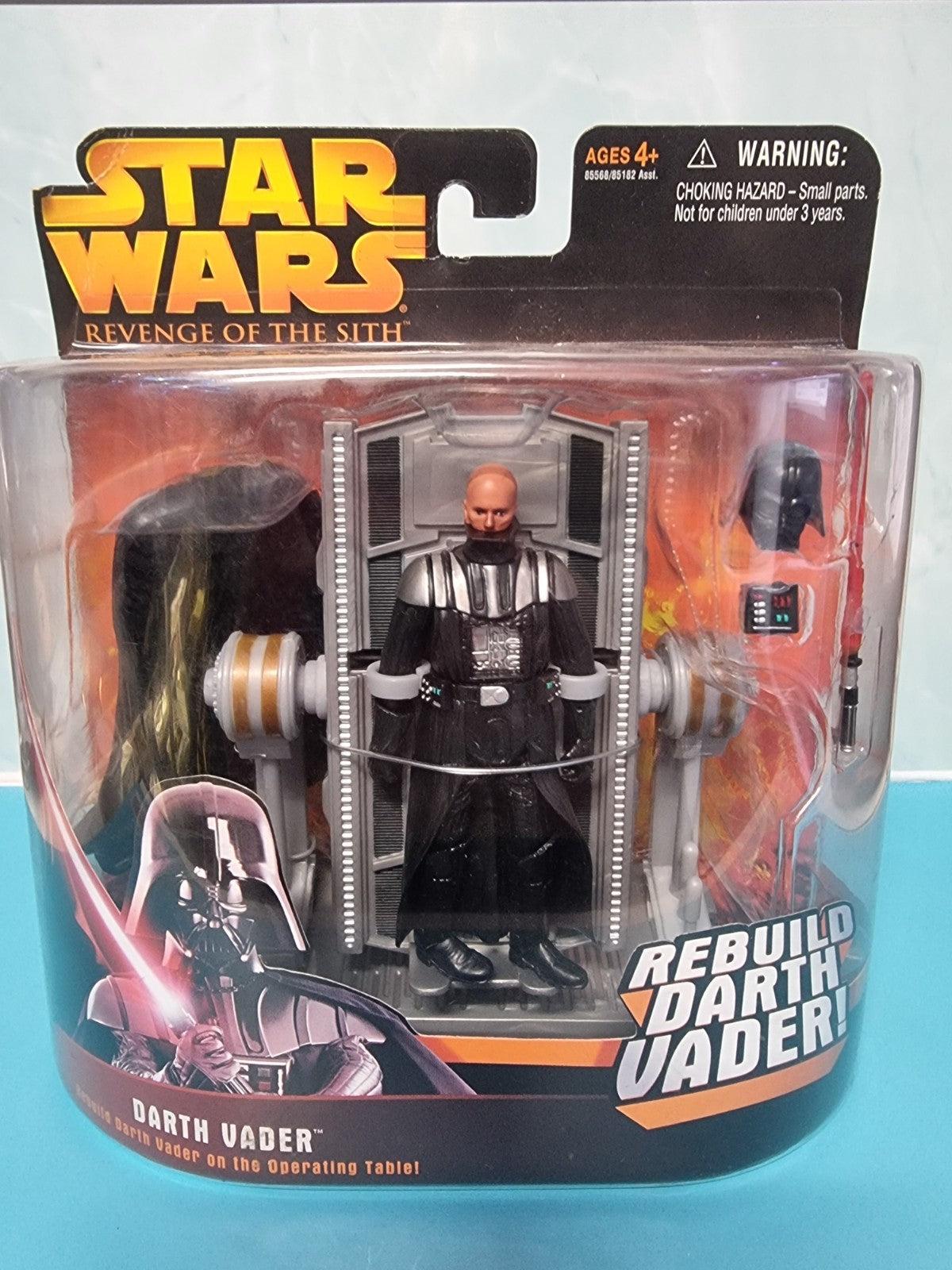 NEW Darth Vader Action Figure--Revenge of the Sith "Rebuild Darth Vader" edition
