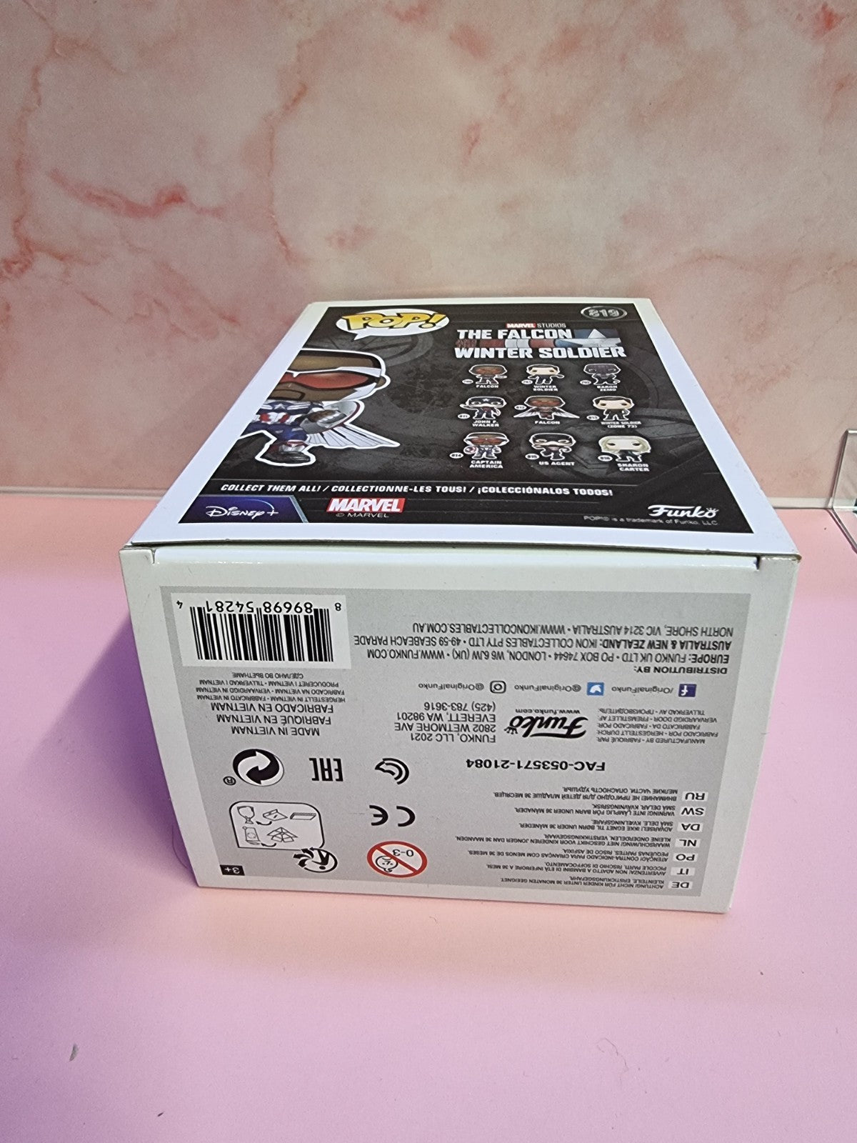 Funko Pop Marvel The Falcon Winter Soldier Captain America #819  Special Edition