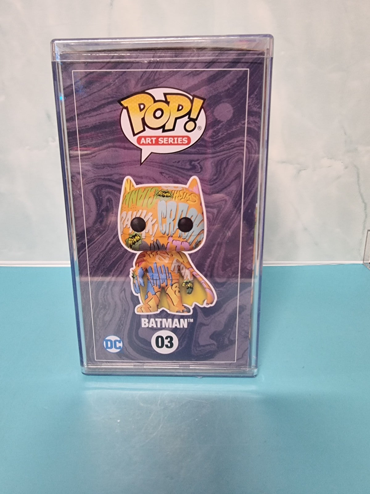Funko POP! Batman 03 Special Edition  Artist Series Orange Sealed hard case