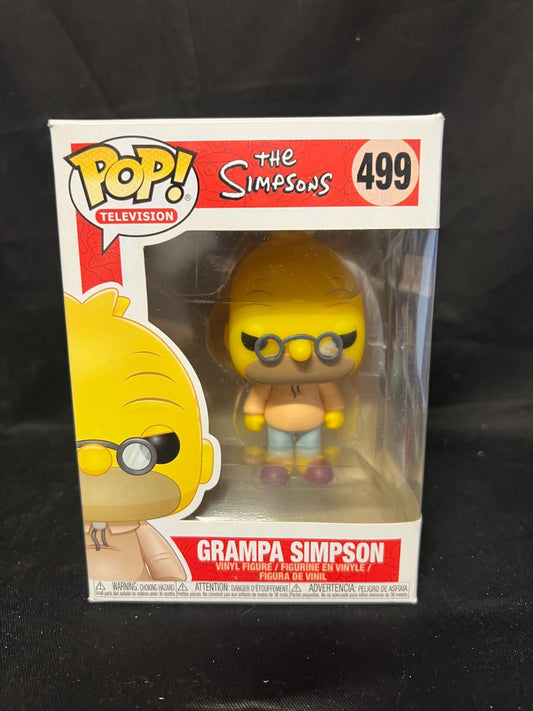 Funko Pop! The Simpsons: Grampa Simpson #499 Vaulted