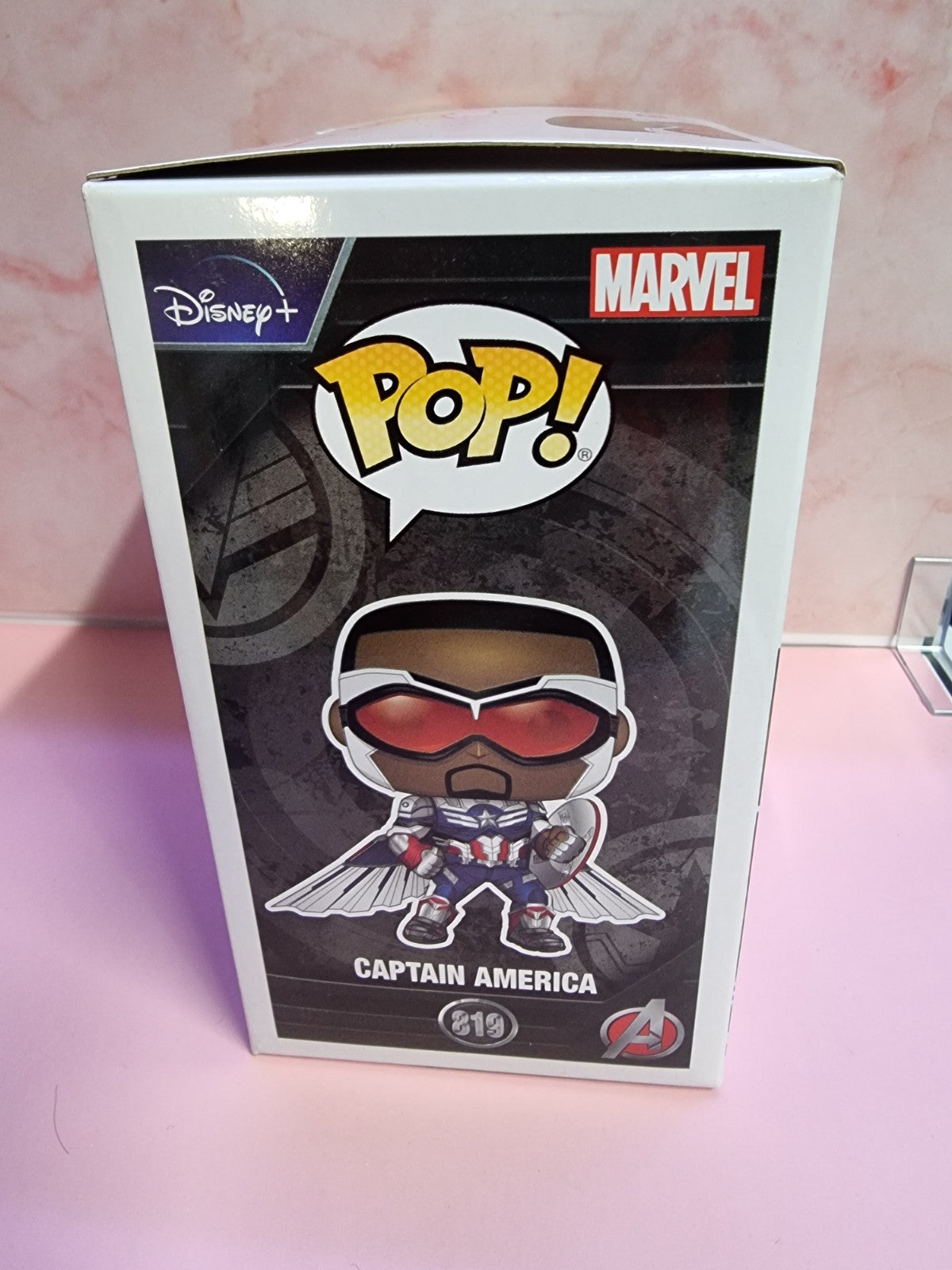Funko Pop Marvel The Falcon Winter Soldier Captain America #819  Special Edition
