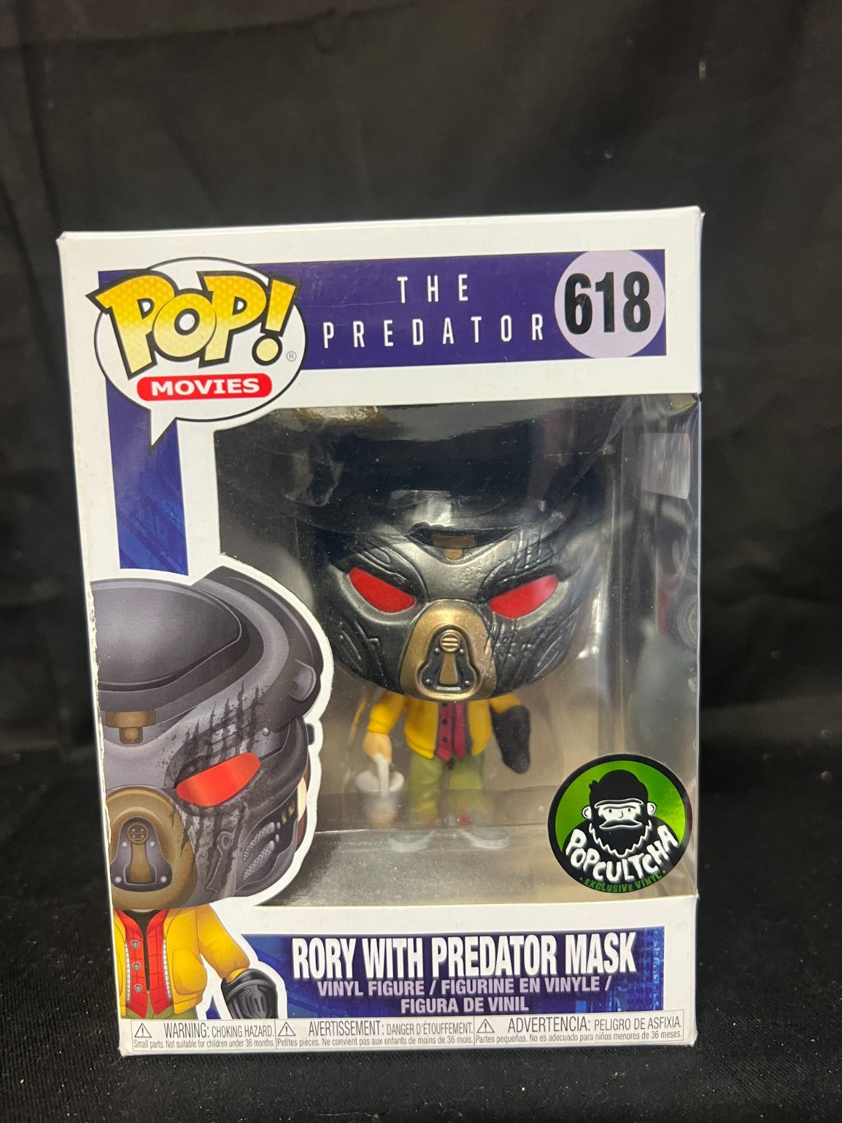 The Predator - Rory With Predator Mask Pop! Vinyl #618