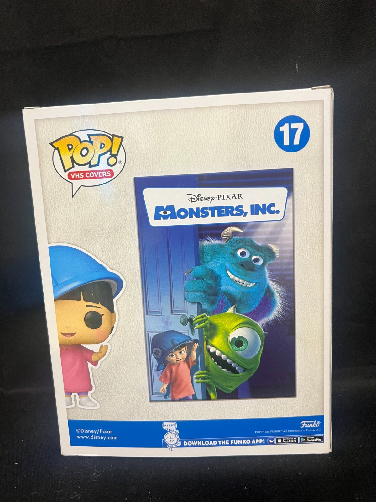 Funko Pop! VHS Cover: Disney Monsters Inc Boo #17 - New Sealed