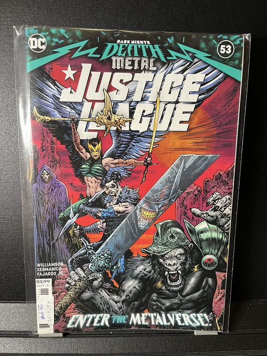 JUSTICE LEAGUE # 53 * DARK NIGHTS DEATH METAL Tie In DC COMICS