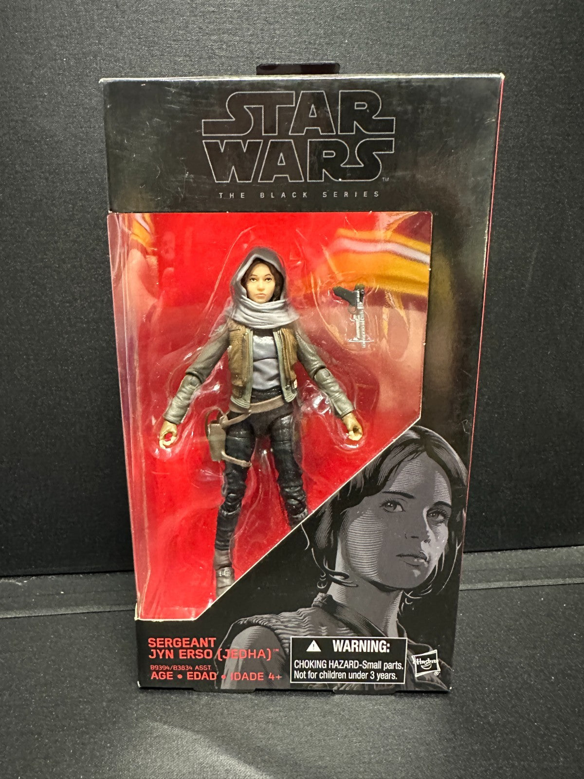 Hasbro Star Wars Black Series Sergeant Jyn Erso (Jedha) 6 inch Action Toy #22
