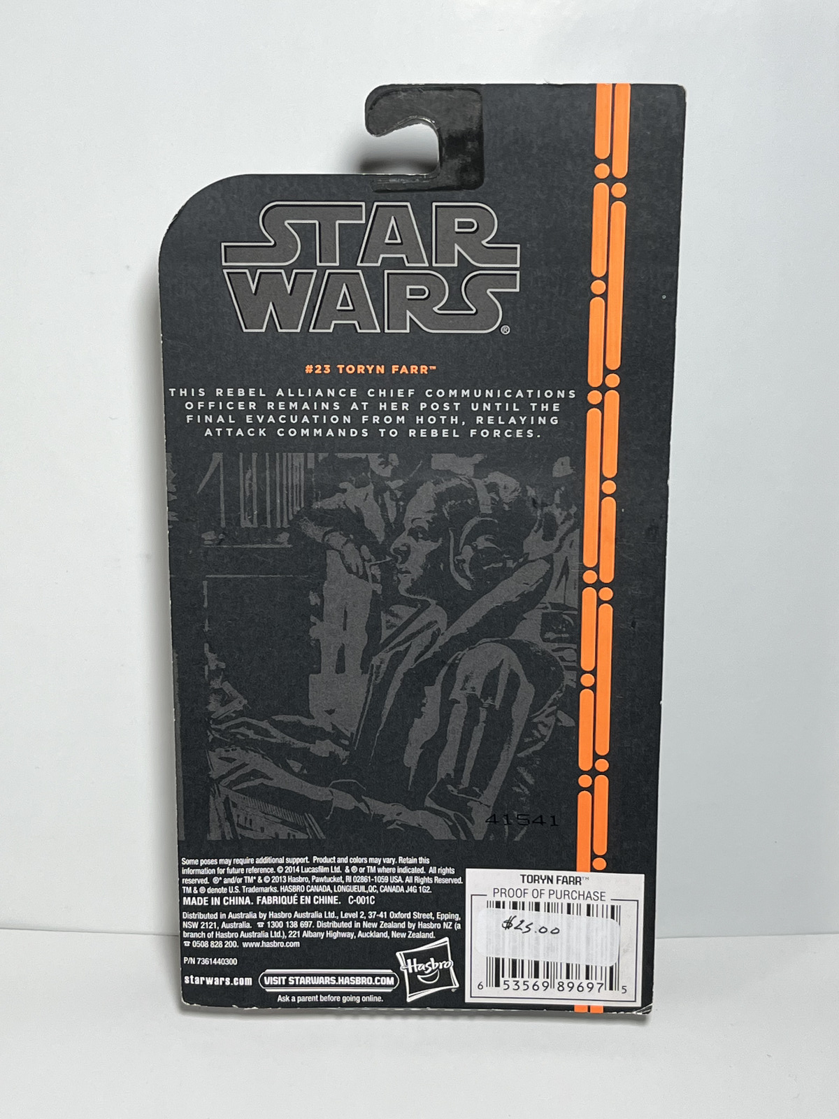 Toryn Farr Star Wars The Black Series 3.75" Action Figure #23