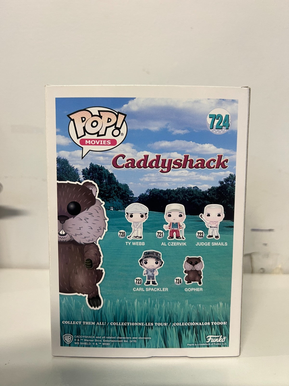 Funko Pop! Vinyl: Gopher From Caddy Shack #724 (Near Perfect Condition)