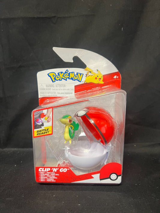 Pokémon Clip N Go. Battle Ready Toy SNIVY 2022 Release