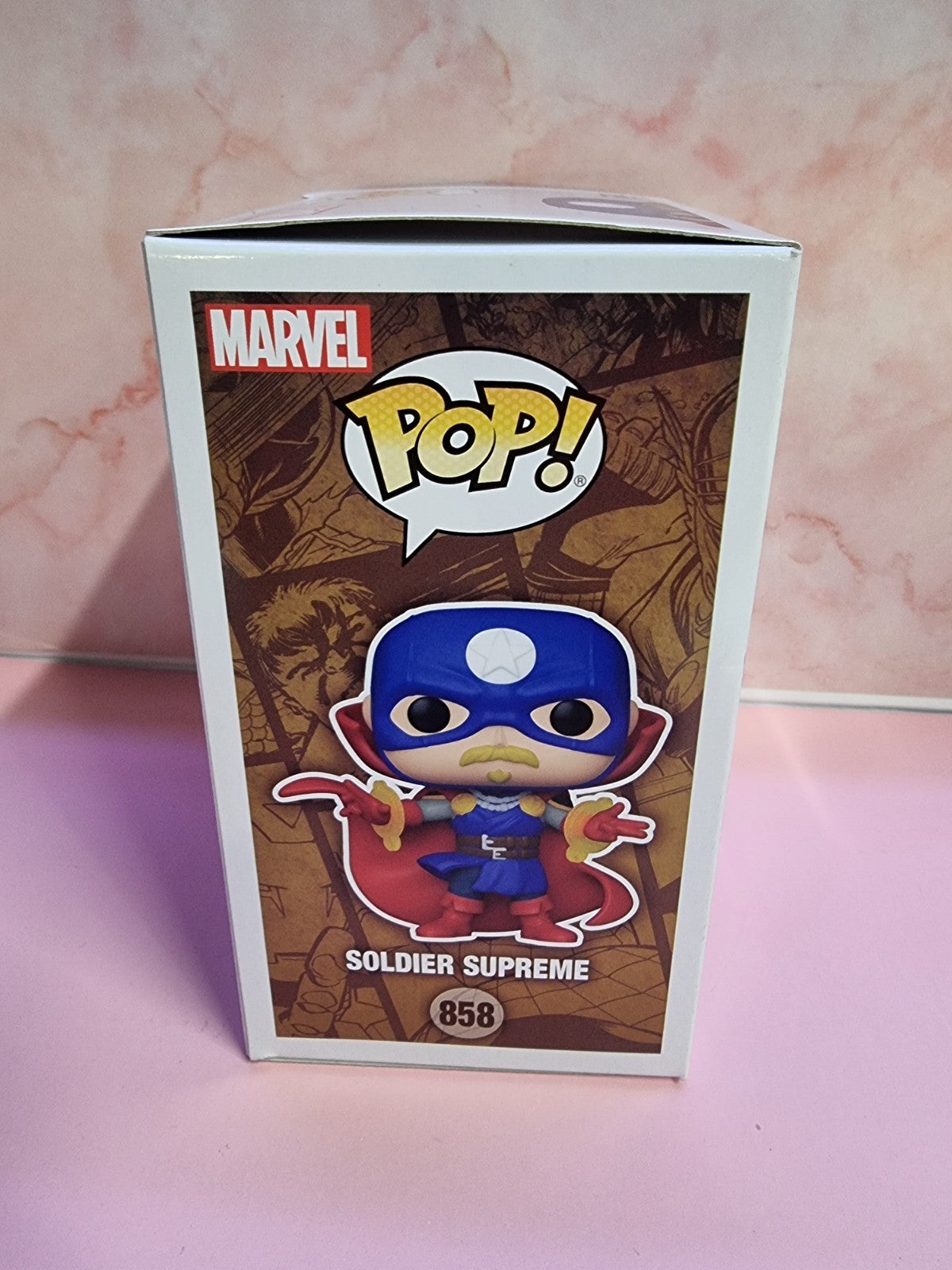 MARVEL INFINITY WARPS SOLDIER SUPREME FUNKO POP VINYL FIGURE #858