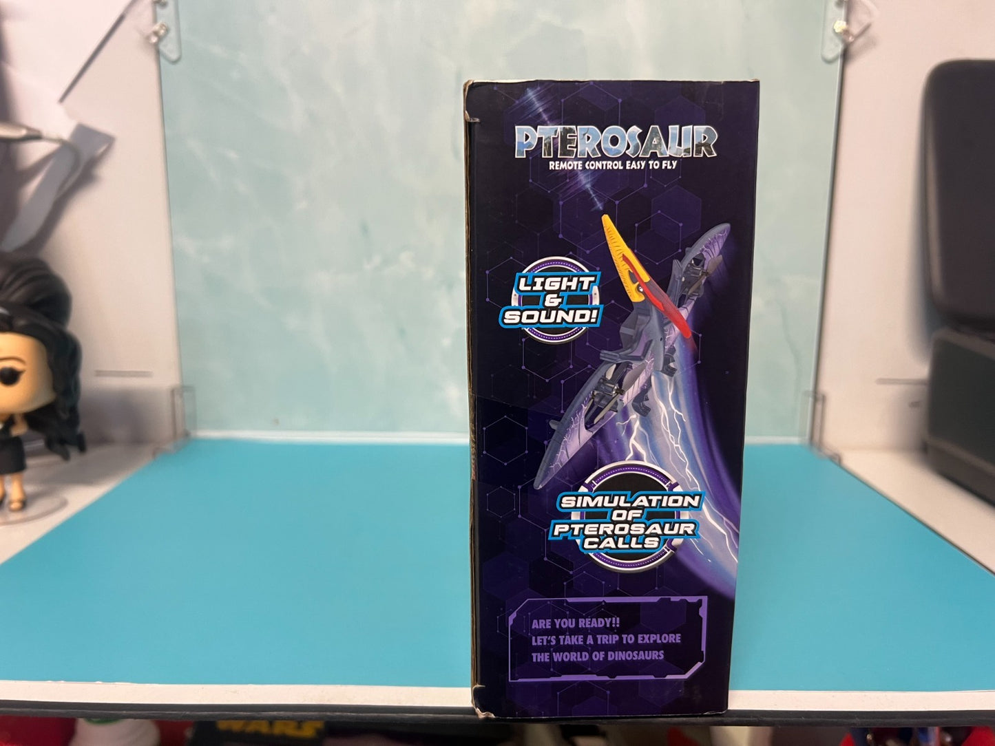 2.4Ghz Quadcopter Remote Control Pterosaur Dinosaur Aircraft RC Drone For K EOB