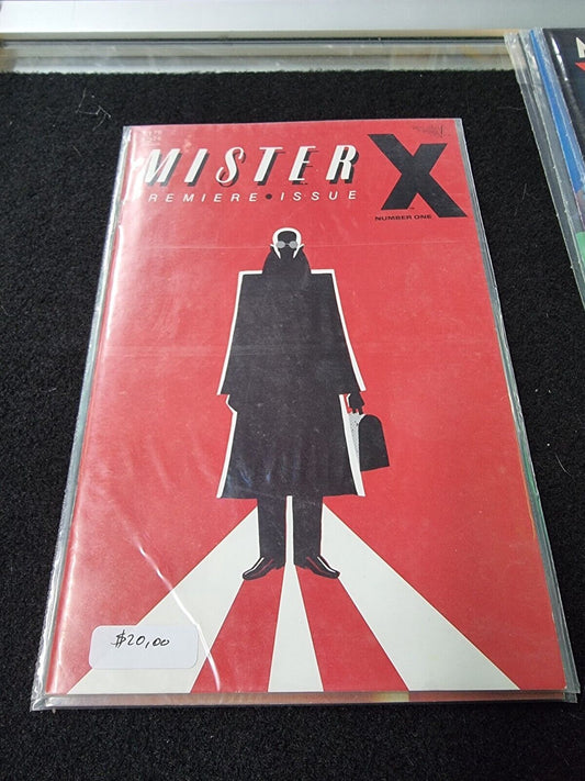 Vortex Comics MISTER X Premiere Issue #1 June 1984