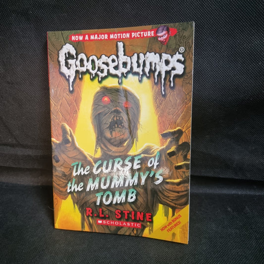 The Curse of the Mummy's Tomb By R.L. Stine Paperback  Fantasy Fiction Book