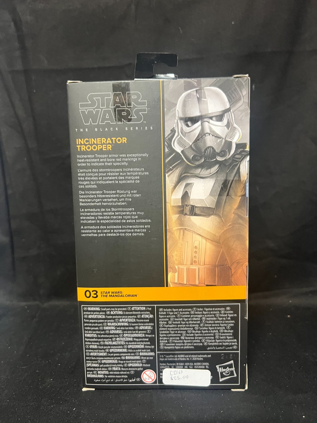 Star Wars Black Series The Mandalorian Incinerator Trooper 6" Figure