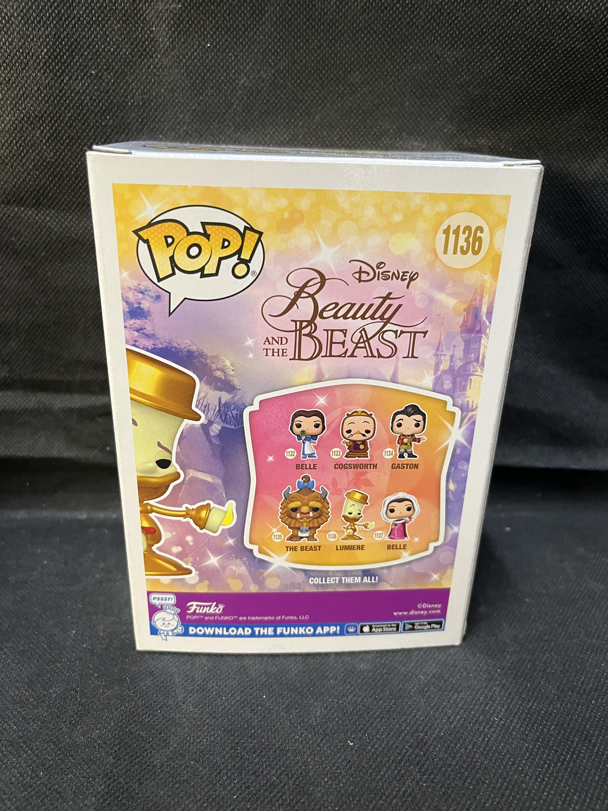 Funko Pop! Beauty And The Beast Lumiere  #1136