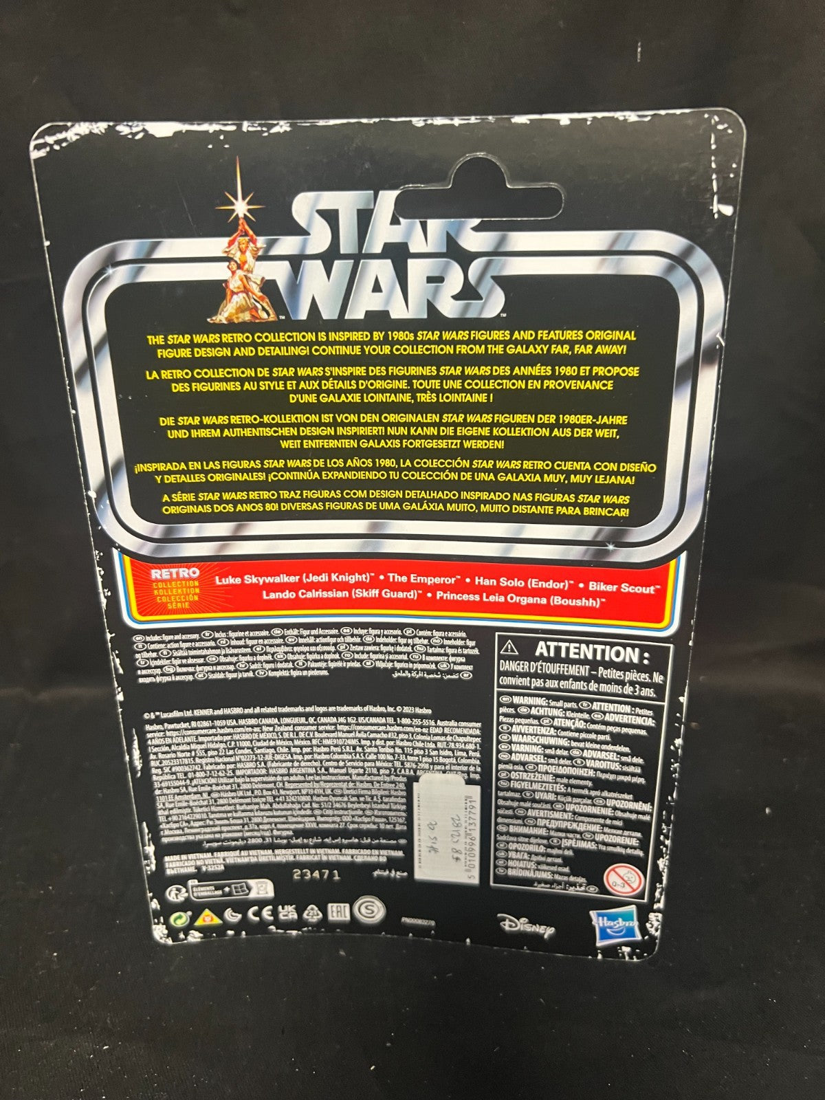 Star Wars Return of The Jedi Retro Collection Han Solo (Endor)