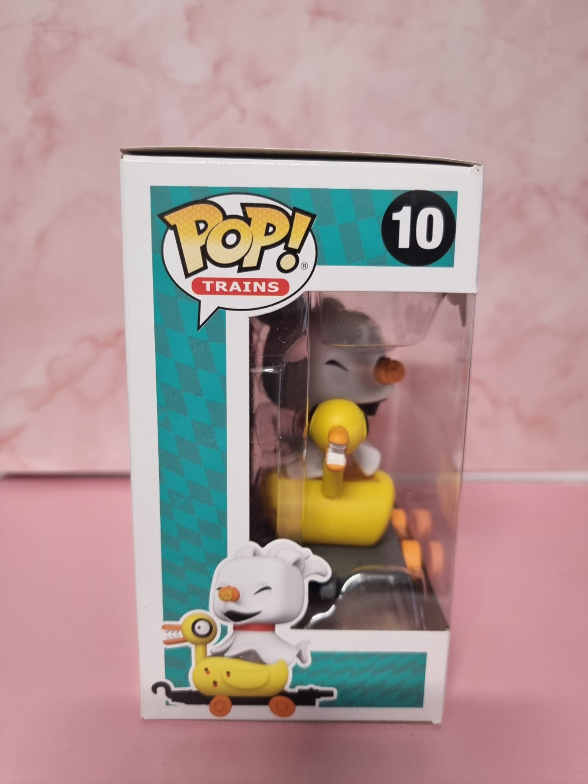 Funko Pop Disney's Nightmare Before Christmas Zero In Duck Cart  #10
