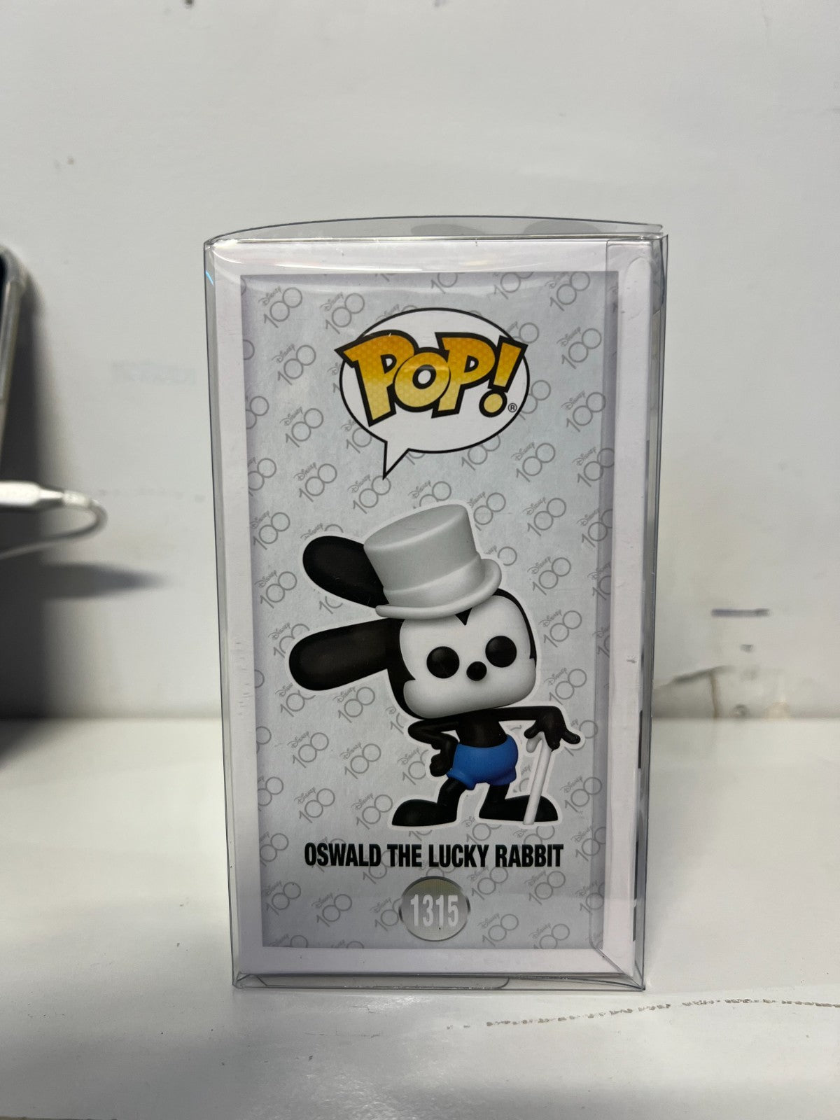 Oswald the Lucky Rabbit Chase Funko Pop! w/ Protector Disney 100 #1315