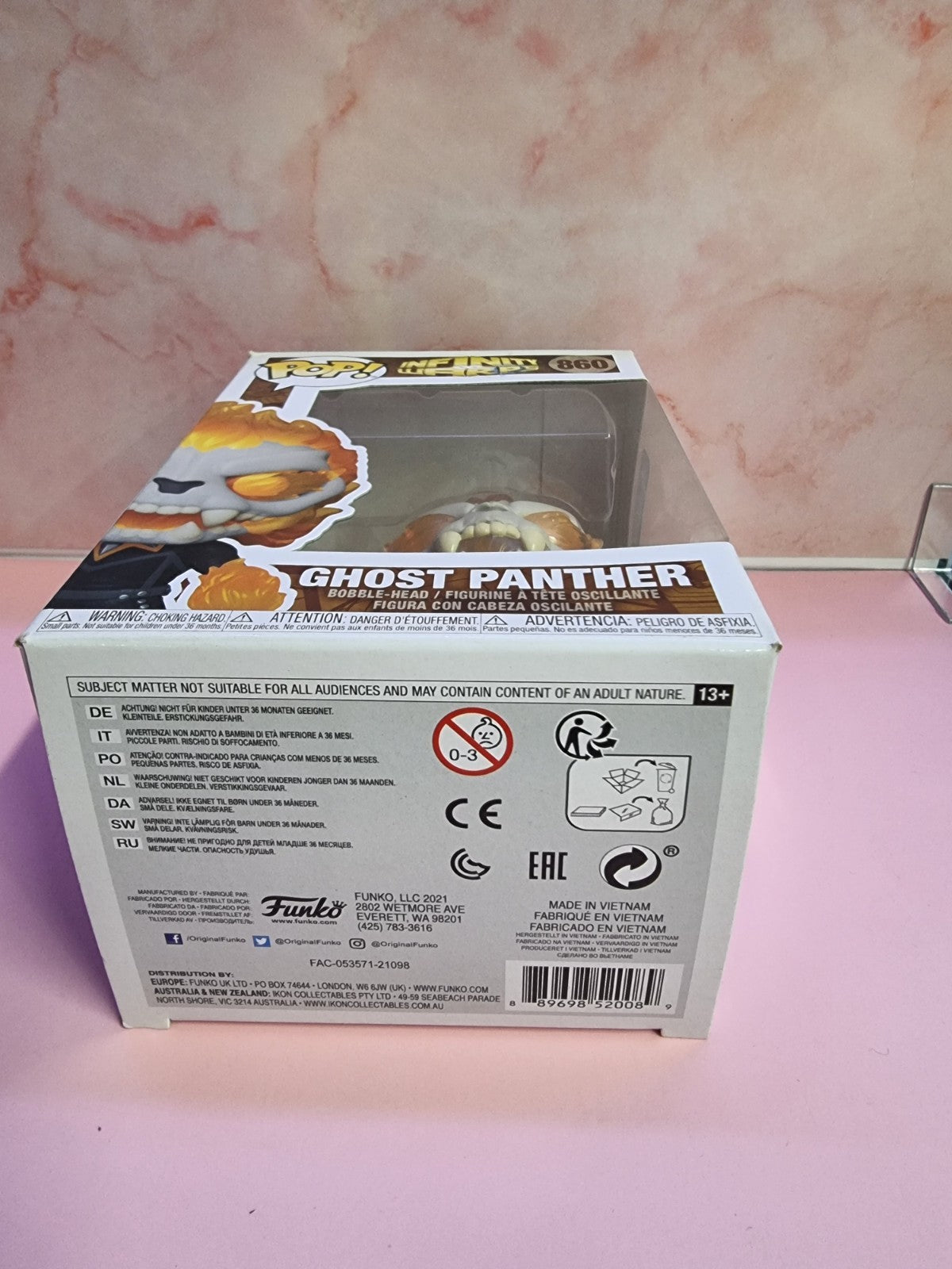 Marvel Infinity Warps Ghost Panther Pop! Vinyl Figure #860