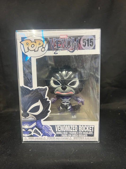 Venomized Rocket - Marvel Venom - Funko Pop Vinyl #515 FREE PROTECTOR