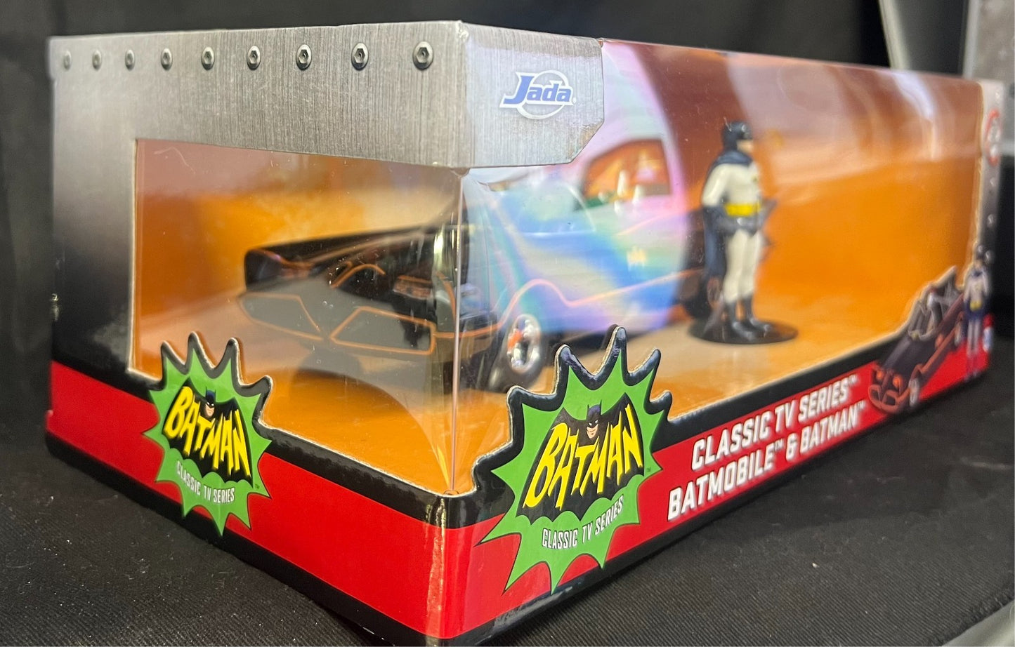 1:24 1966 Batmobile w/Batman Figurine -- Classic TV Series -- JADA