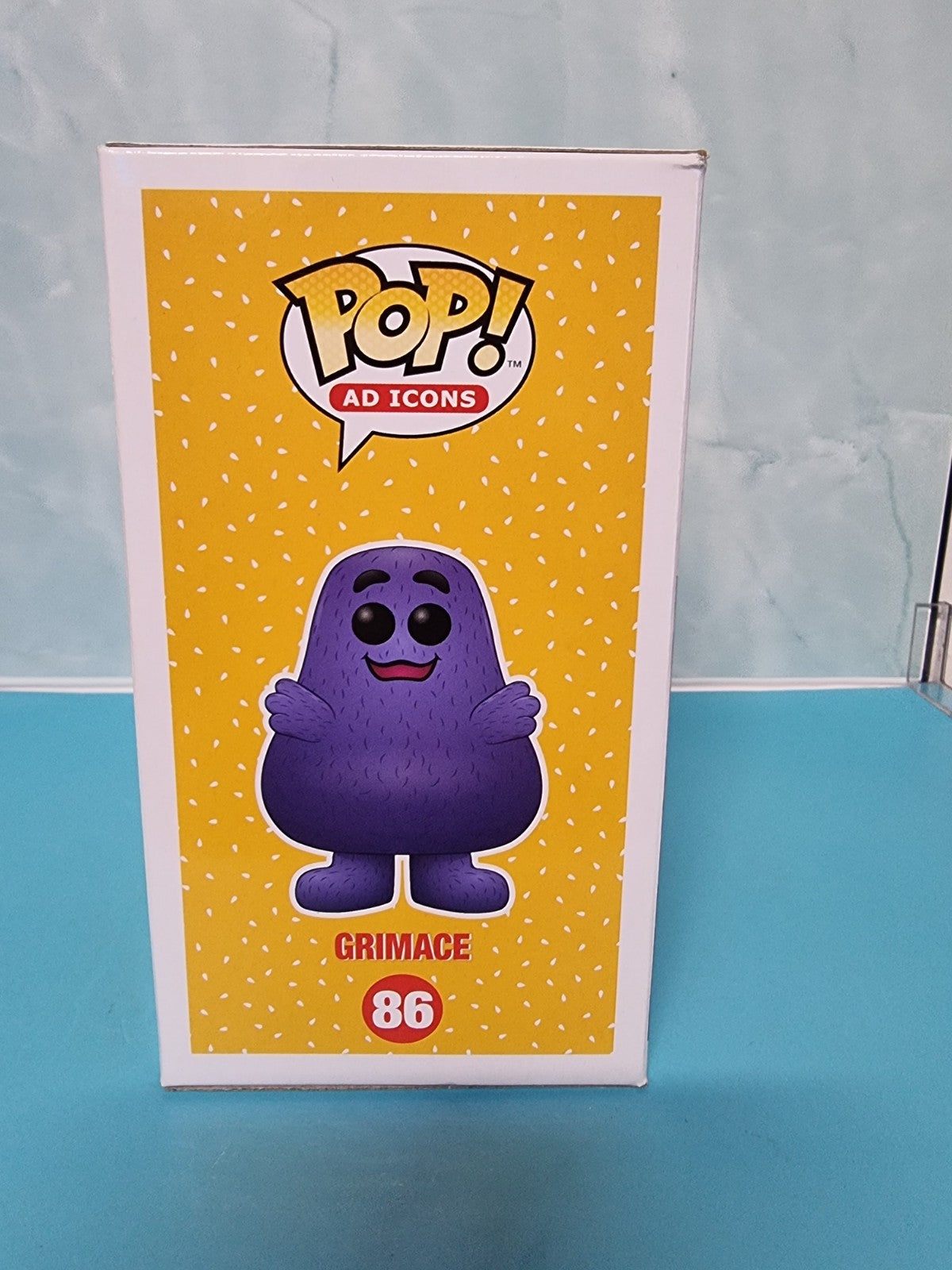 FUNKO POP AD ICONS MCDONALDS #86 GRIMACE VINYL FIGURE