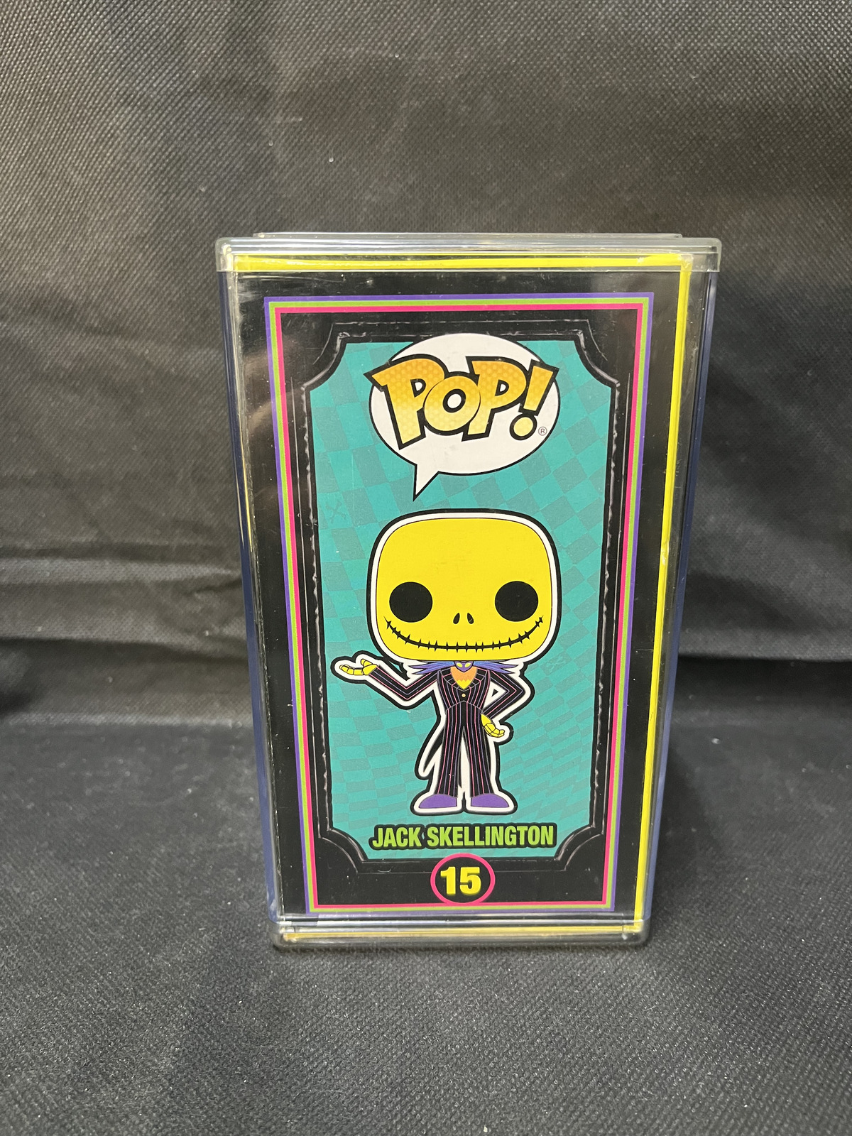 Funko Pop!Nightmare Before Christmas Jack Skellington #15 Blacklight