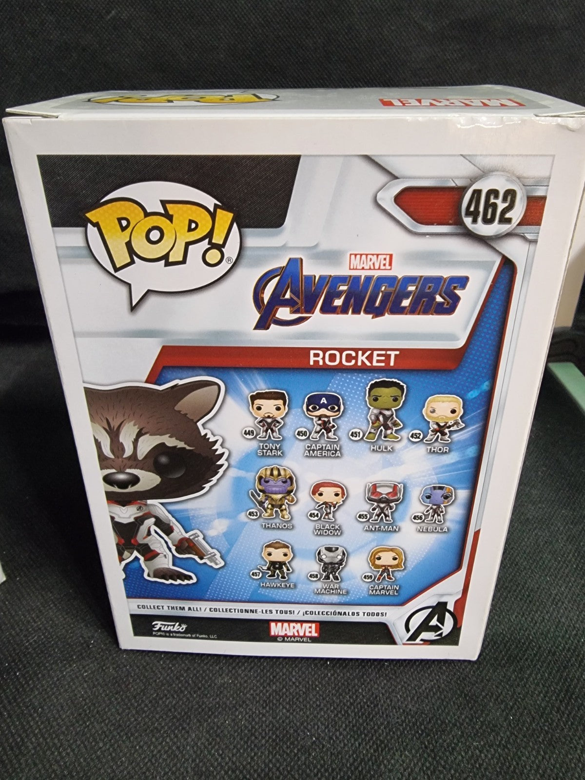 Funko POP! Marvel Avengers Endgame #462 Rocket - Special Edition