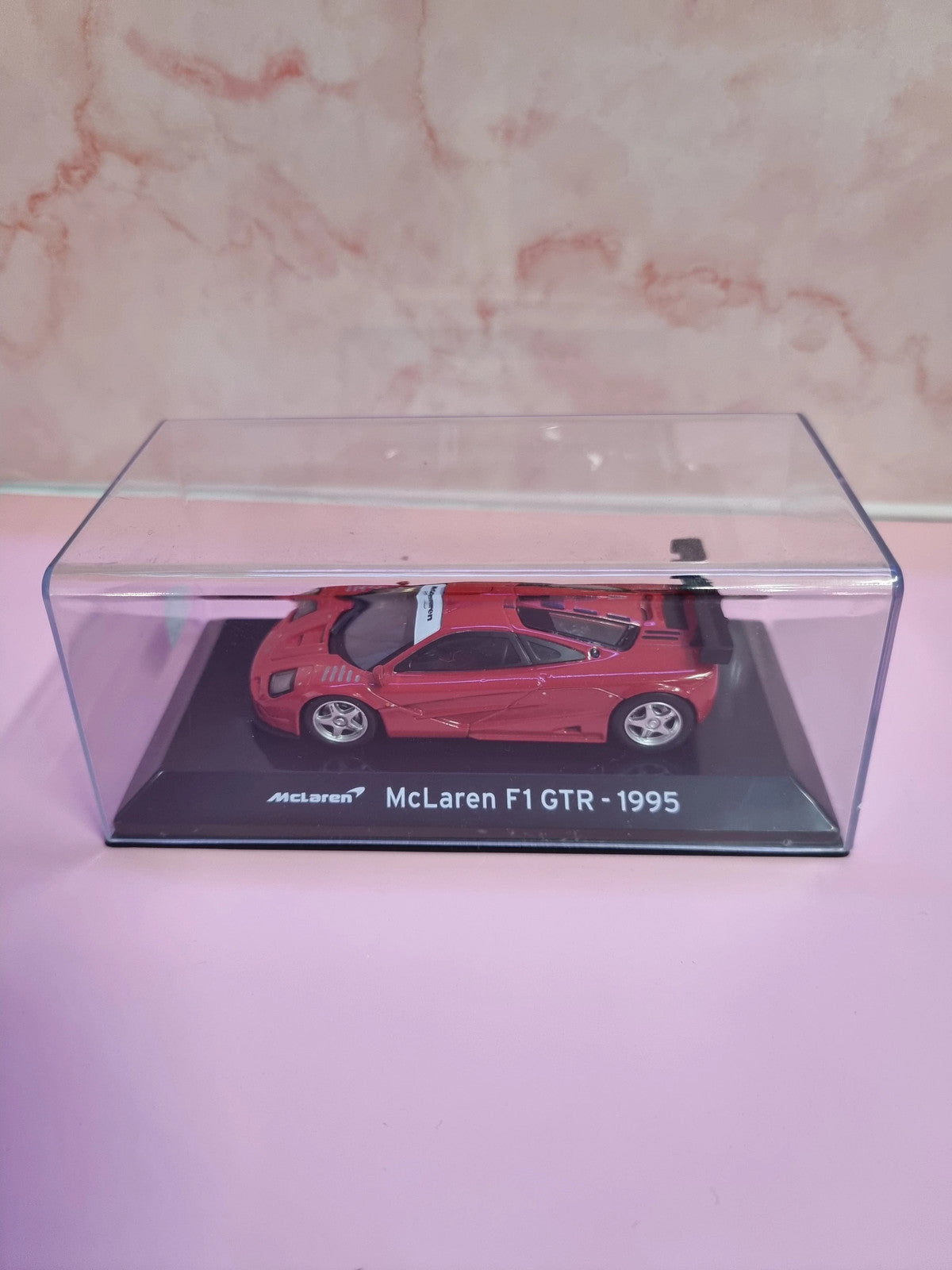 1995 MCLAREN F1 GTR DIECAST CAR 1/43 PANINI SUPERCARS COLLECTION