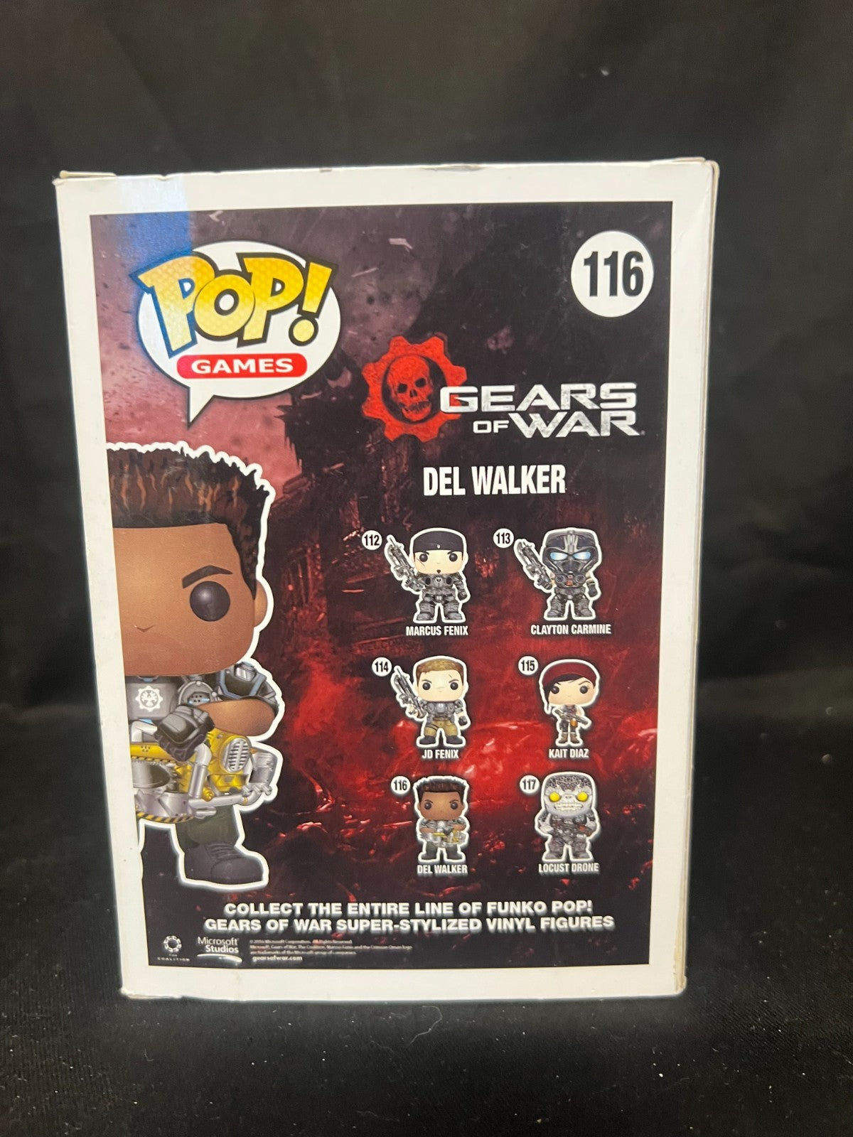 Funko Pop Vinyl - Gears of War Del Walker #116