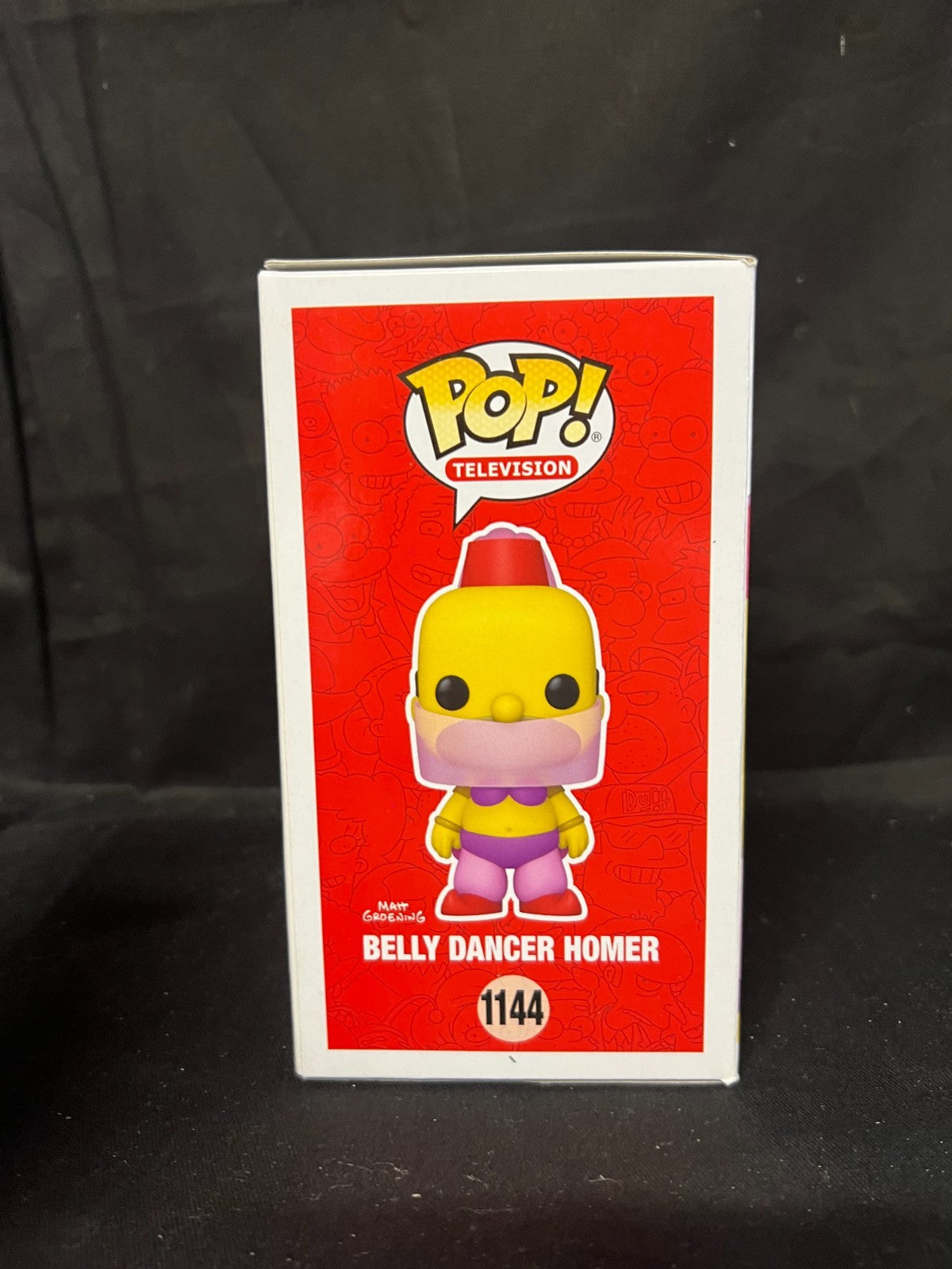 Funko Pop Vinyl The Simpsons #1144 Belly dancer homer SDCC 2021 Funkcon New