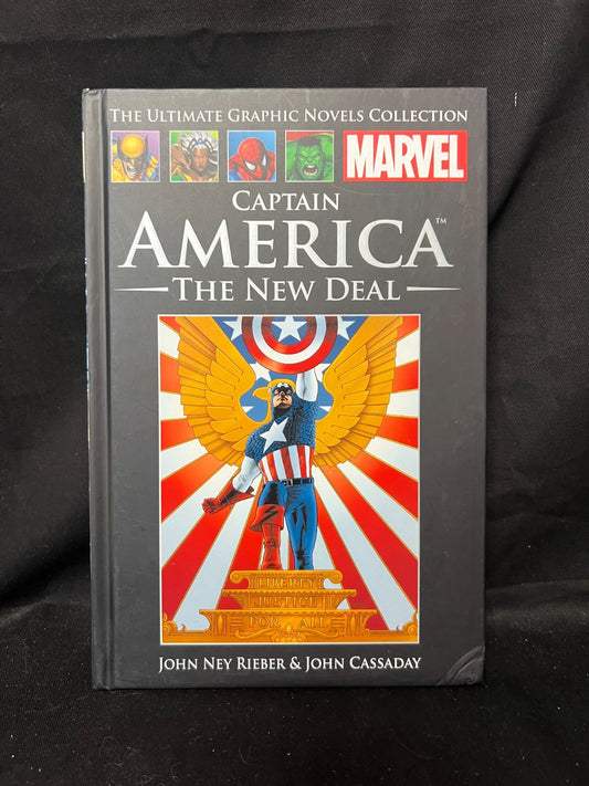 Marvel Graphic Novel CAPTAIN AMERICA THE NEW DEAL No. 27 Hardcover