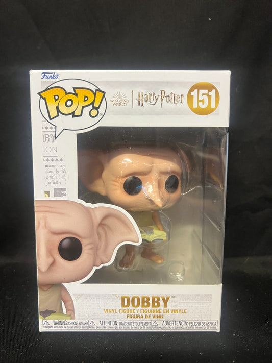 HARRY POTTER 20TH DOBBY WITH BOOK 3.75" POP VINYL FIGURE FUNKO 151