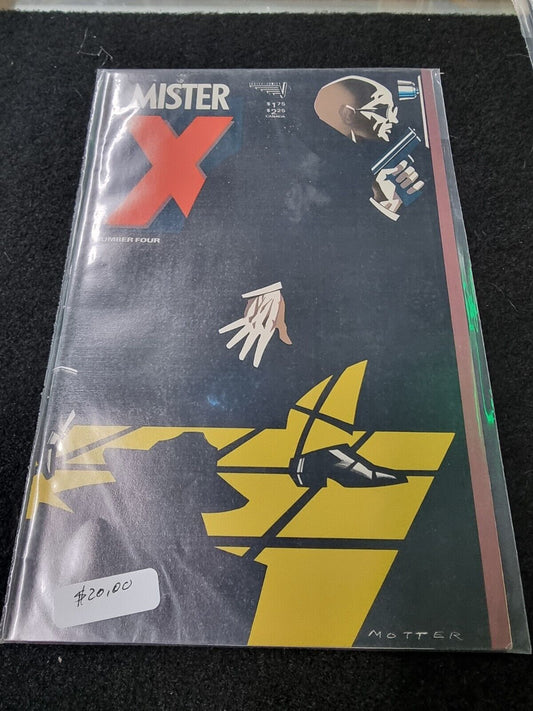 Mister X #4 May 1985 Vortex Comics