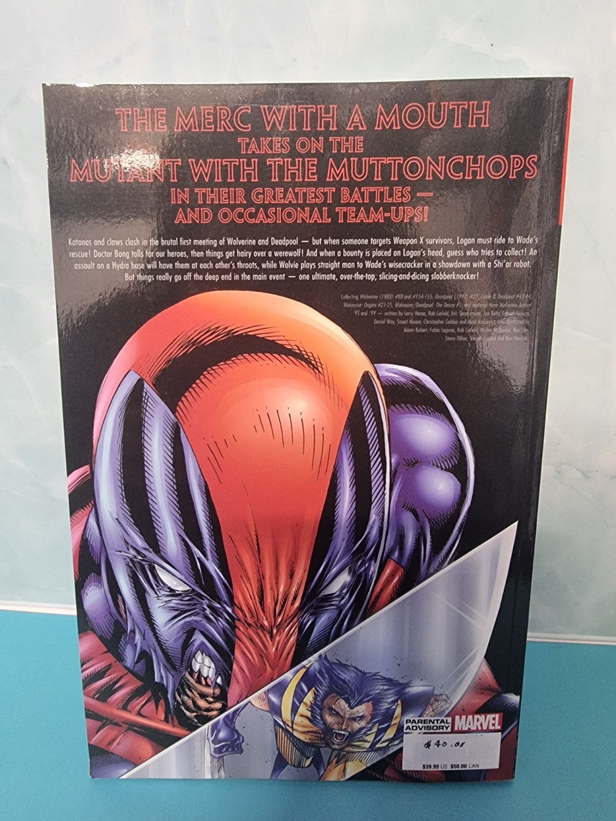 WOLVERINE VS DEADPOOL VOL 1 TPB GRAPHIC NOVEL OOP MARVEL COMICS 2017